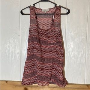 Olive & Oak Sheer Tank Size Small